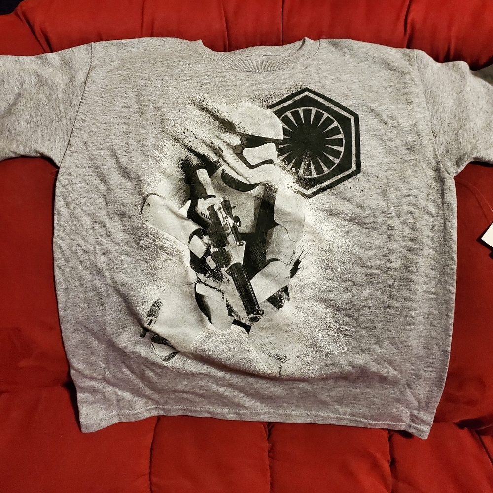 Kids star wars stormrooper t shirt
